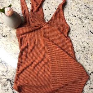 Burnt orange tank top!